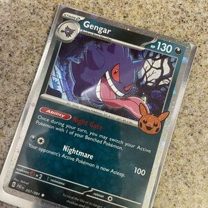Gengar Pokémon Card